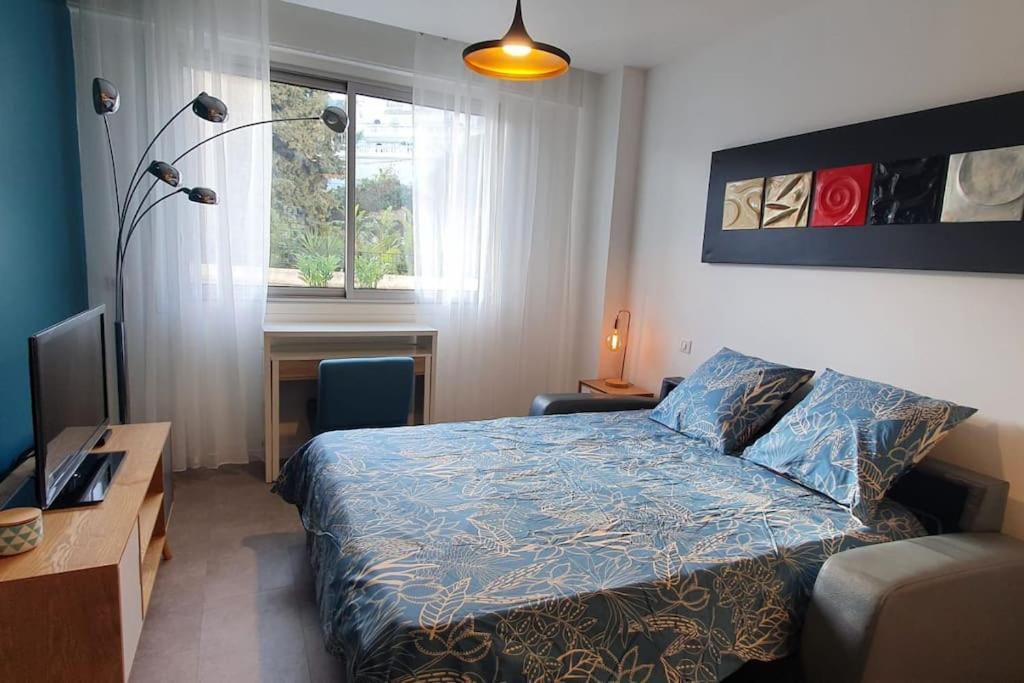 Bd Grosso Apt 4 Prs, 300M Plage, Clim, Parking Nice Exteriér fotografie