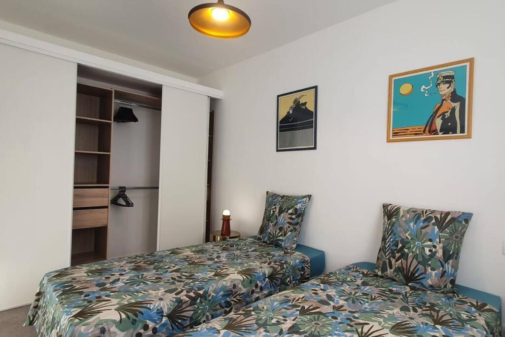Bd Grosso Apt 4 Prs, 300M Plage, Clim, Parking Nice Exteriér fotografie
