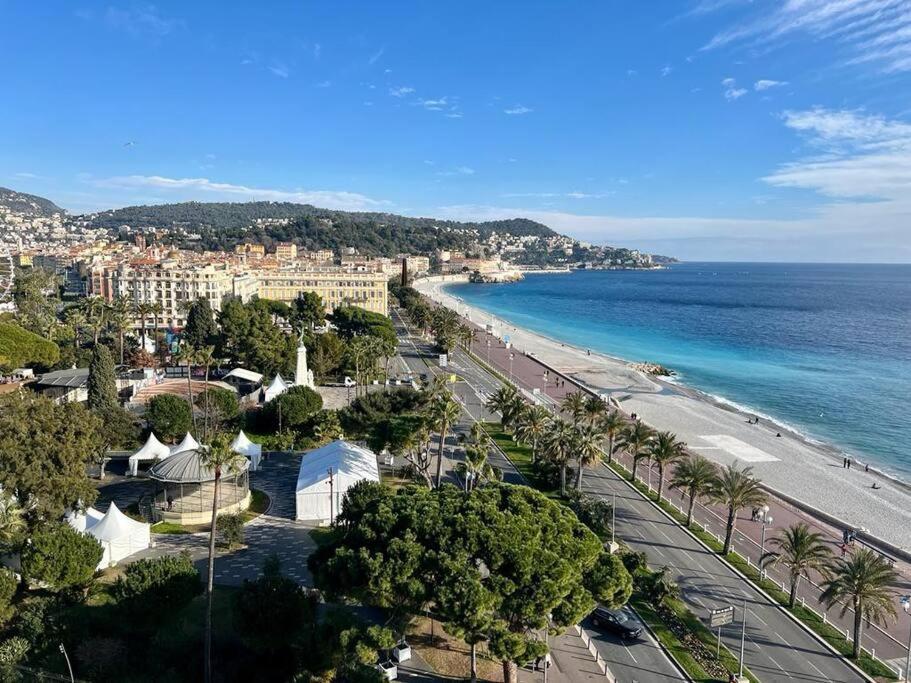 Bd Grosso Apt 4 Prs, 300M Plage, Clim, Parking Nice Exteriér fotografie
