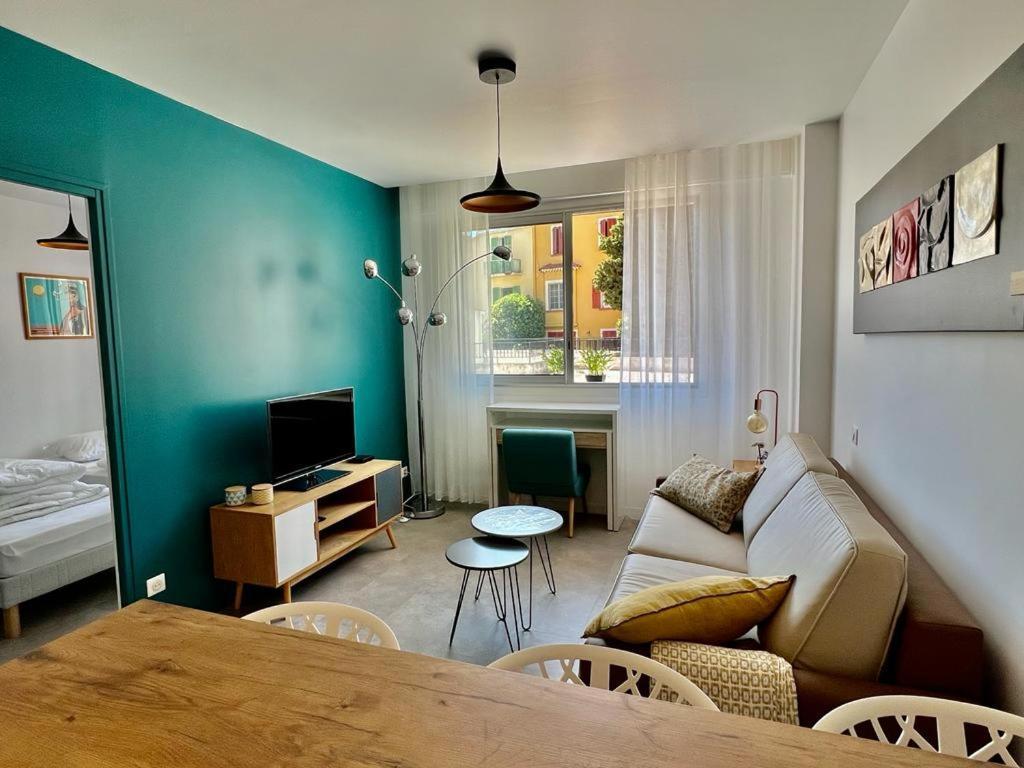 Bd Grosso Apt 4 Prs, 300M Plage, Clim, Parking Nice Exteriér fotografie